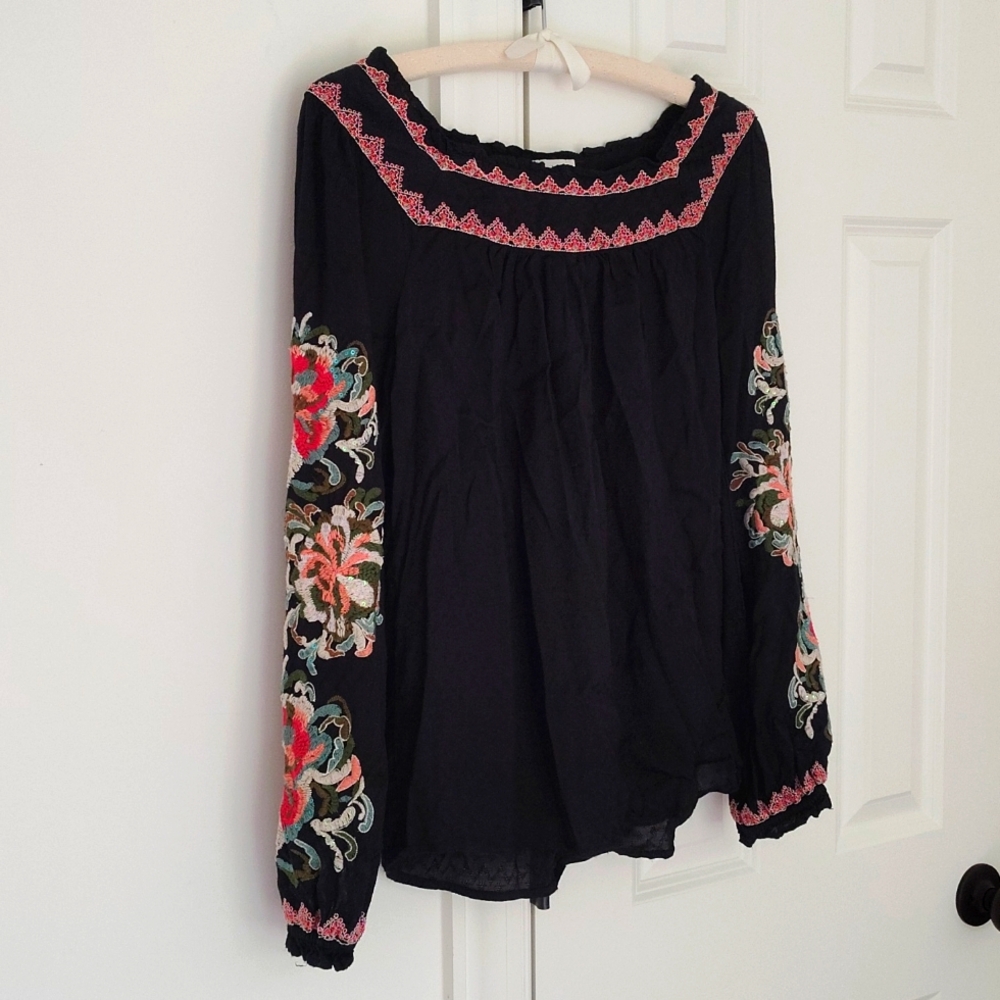 Sundance hand embroidered blouse - Picture 3 of 11